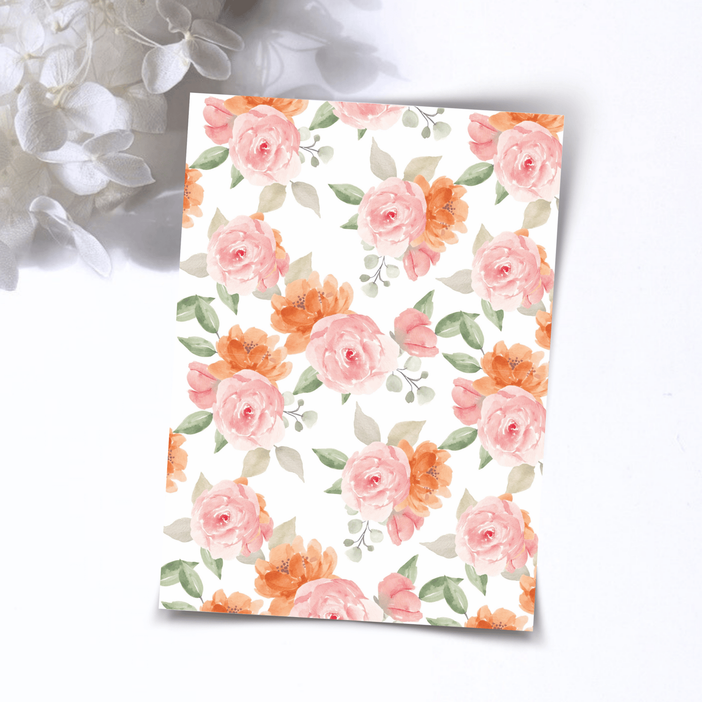 Transfer Paper – Floral | Voor Polymeer Klei - Water Transfer Paper - S.I. Originals