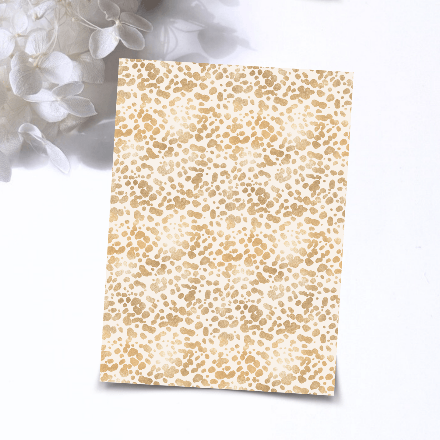 Transfer Paper – Golden Safari | Voor Polymeer Klei - Water Transfer Paper - 325 - S.I. Originals