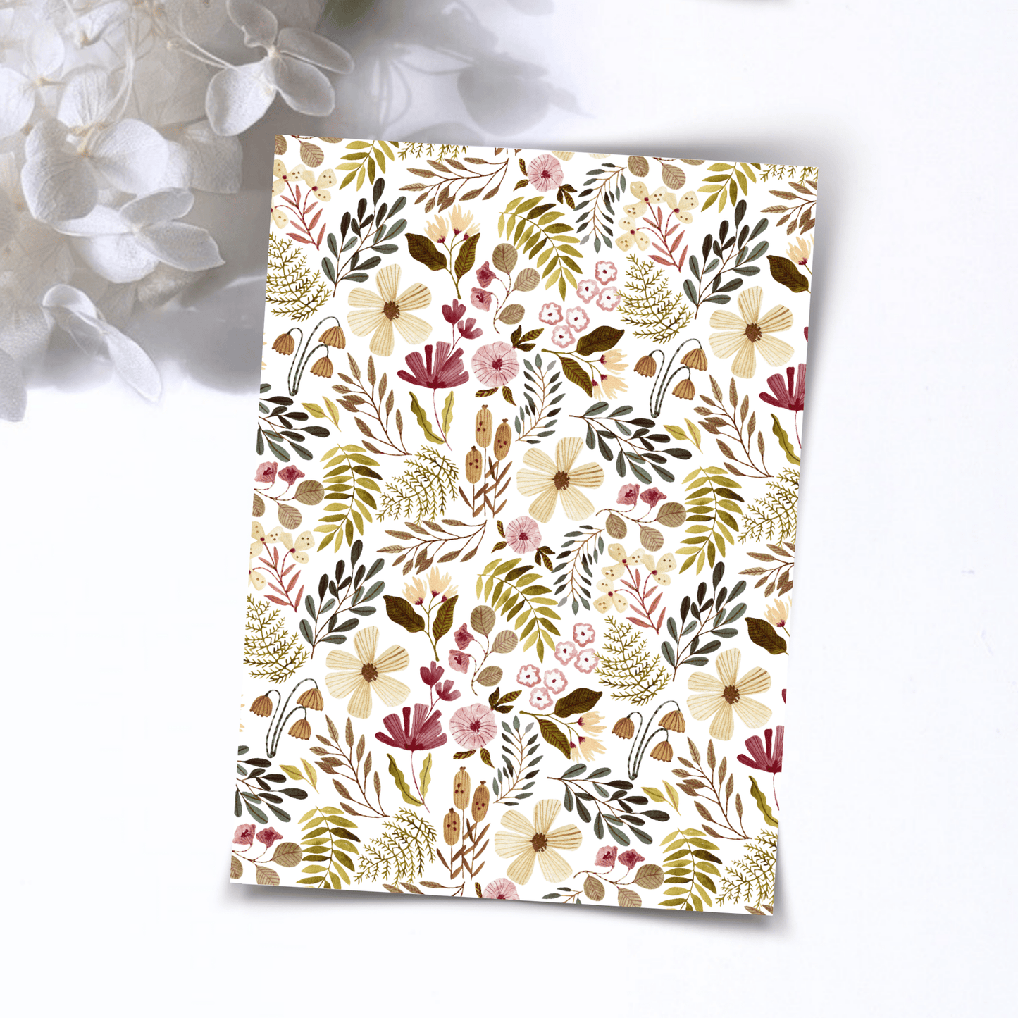 Transfer Paper – Juicy Flowers | Voor Polymeer Klei - Water Transfer Paper - 219 - S.I. Originals