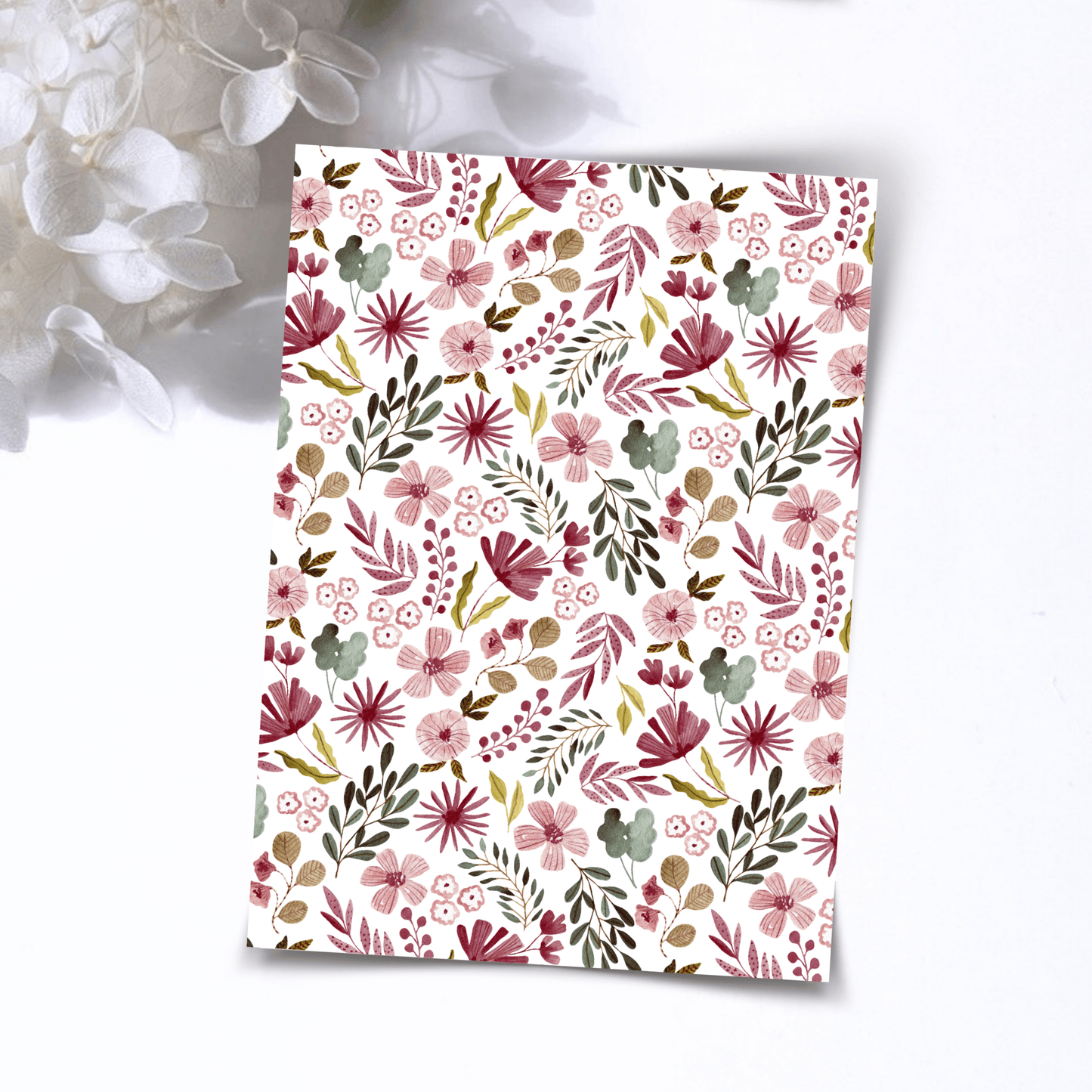 Transfer Paper – Juicy Flowers | Voor Polymeer Klei - Water Transfer Paper - 220 - S.I. Originals