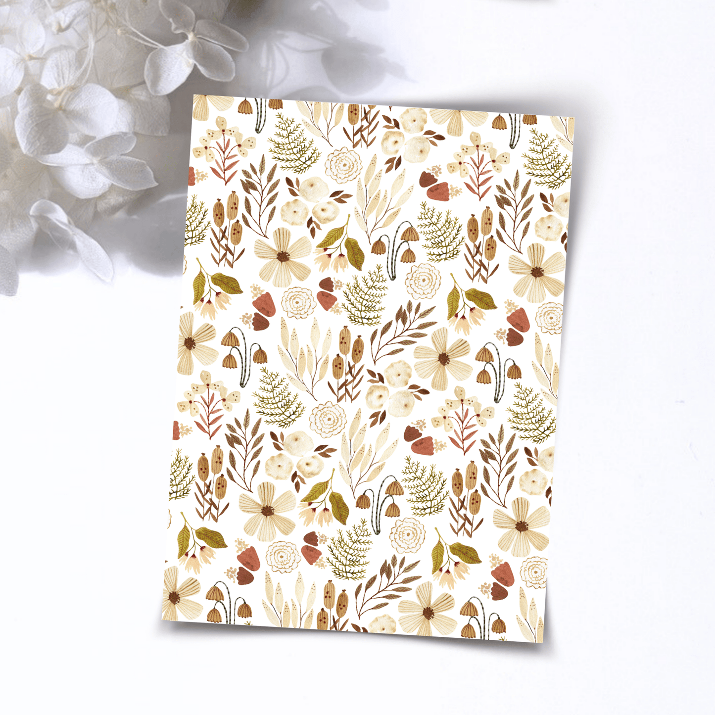 Transfer Paper – Juicy Flowers | Voor Polymeer Klei - Water Transfer Paper - 221 - S.I. Originals