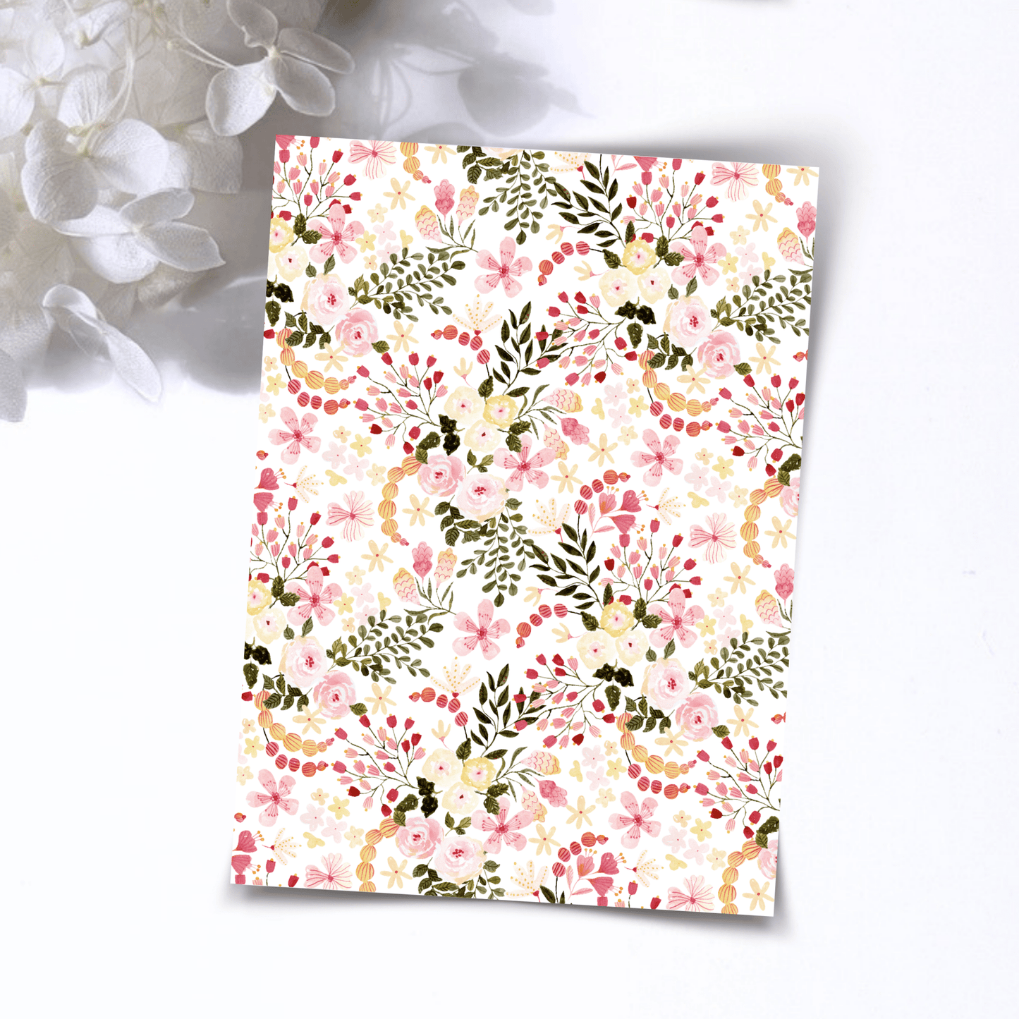 Transfer Paper – May Flowers | Voor Polymeer Klei - Water Transfer Paper - 205 - S.I. Originals