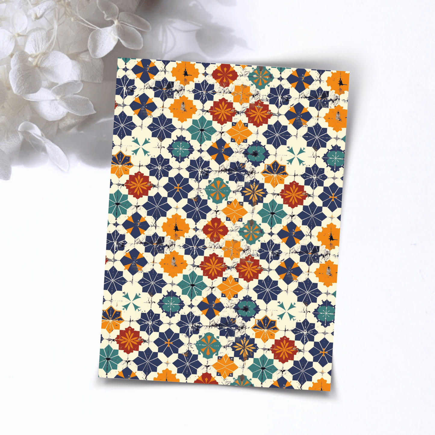 Transfer Paper – Moroccan | Voor Polymeer Klei - Water Transfer Paper - 102 - S.I. Originals
