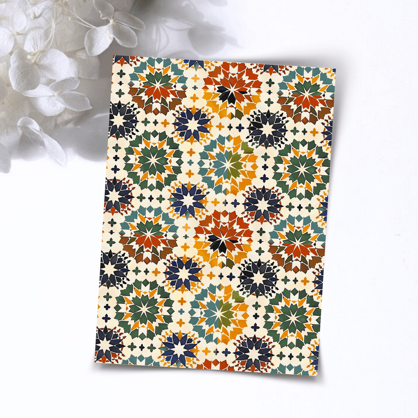 Transfer Paper – Moroccan | Voor Polymeer Klei - Water Transfer Paper - 108 - S.I. Originals