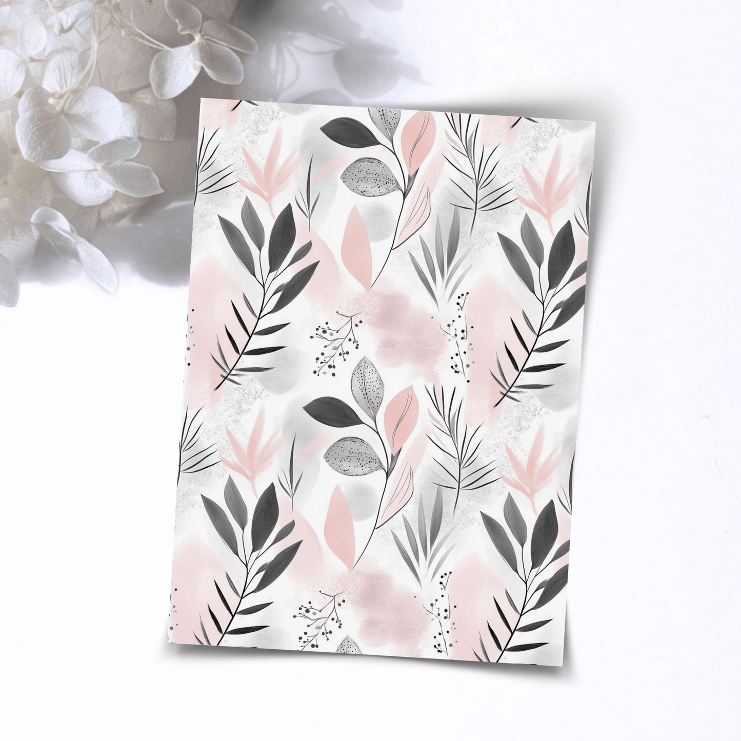 Transfer Paper – Pink & Grey | Voor Polymeer Klei - Water Transfer Paper - S.I. Originals