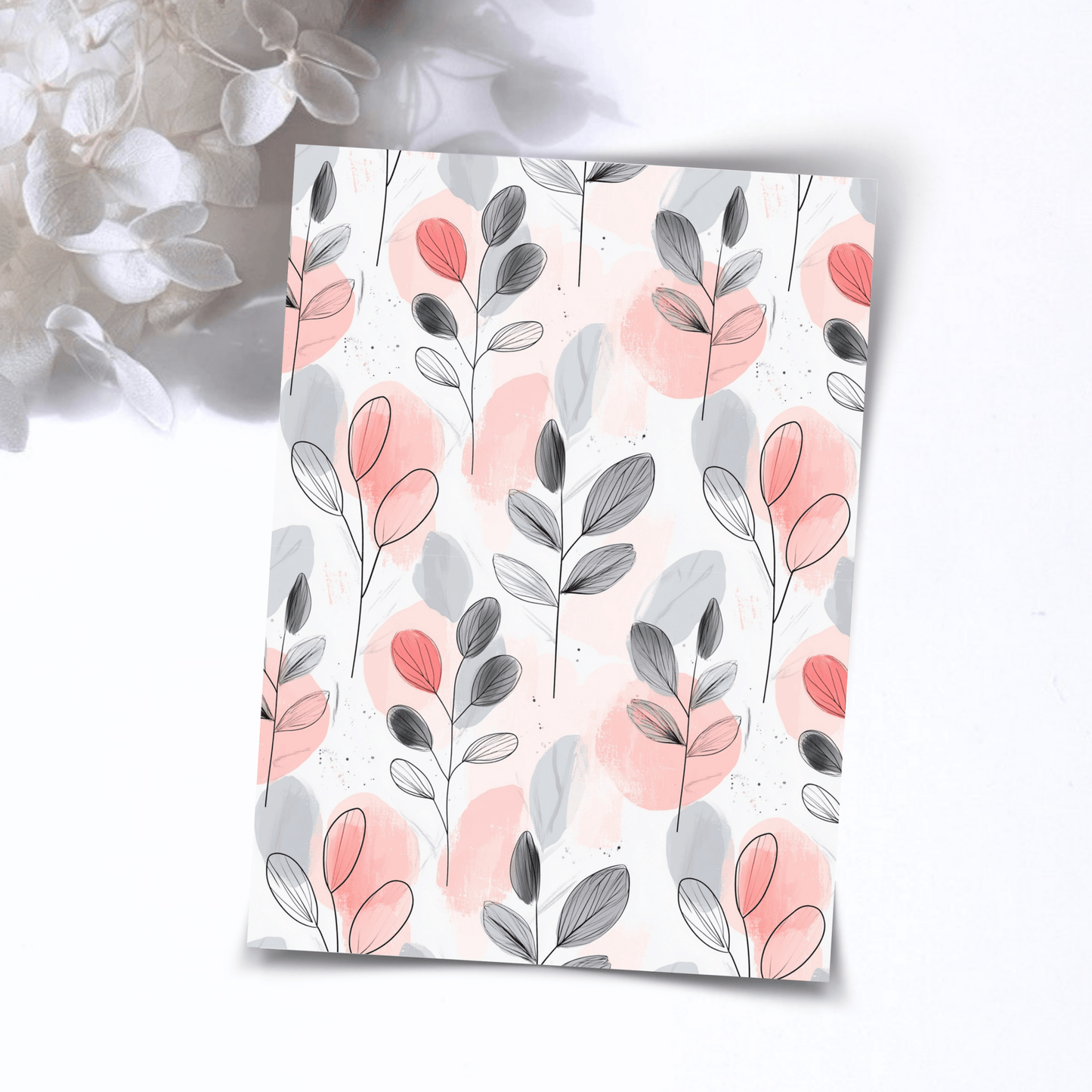 Transfer Paper – Pink & Grey | Voor Polymeer Klei - Water Transfer Paper - S.I. Originals