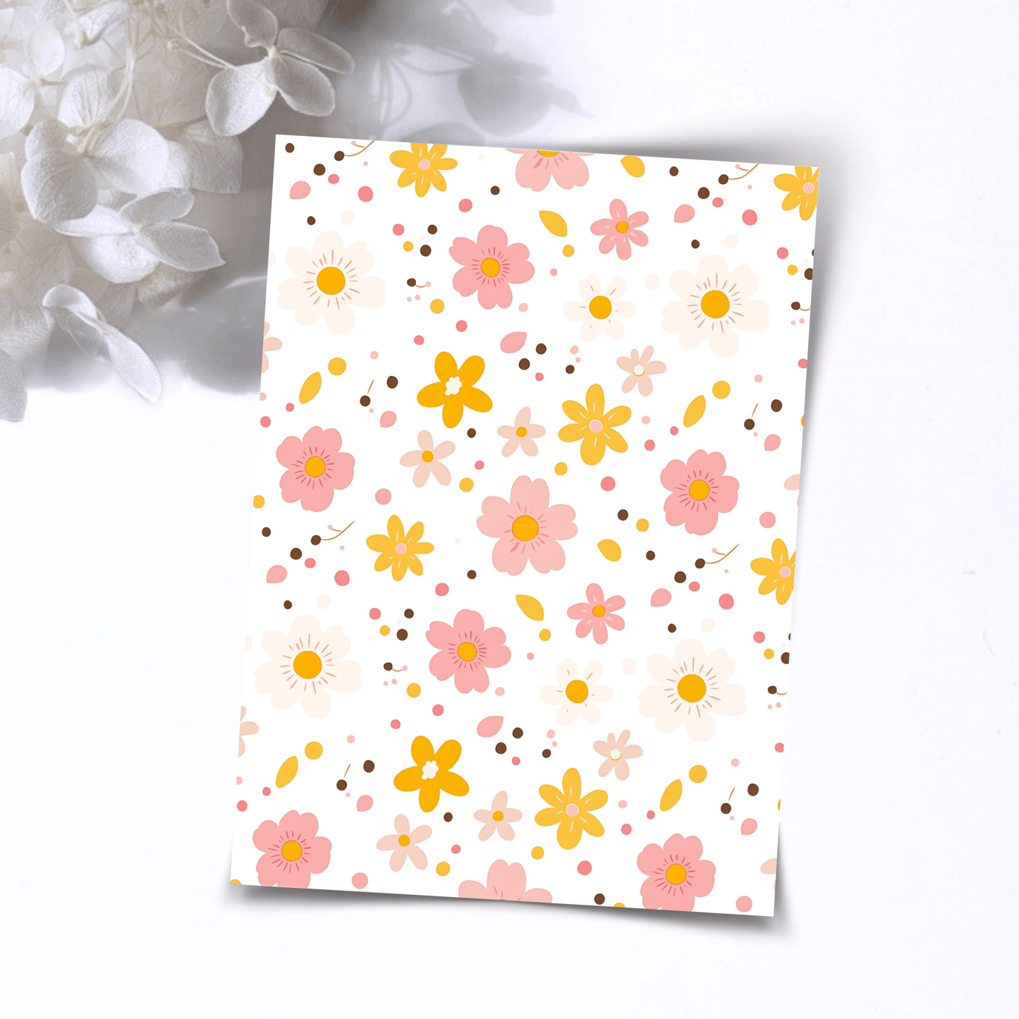 Transfer Paper – Polka Dot | Voor Polymeer Klei - Water Transfer Paper - S.I. Originals