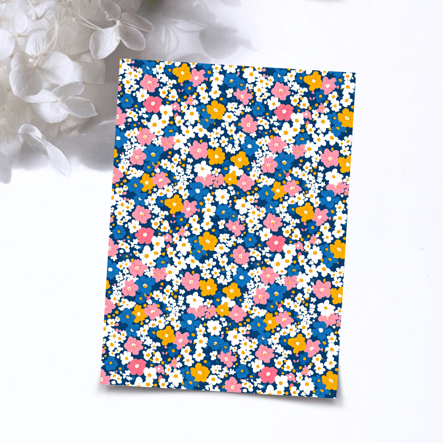 Transfer Paper – Retro Floral | Voor Polymeer Klei - Water Transfer Paper - 256 - S.I. Originals