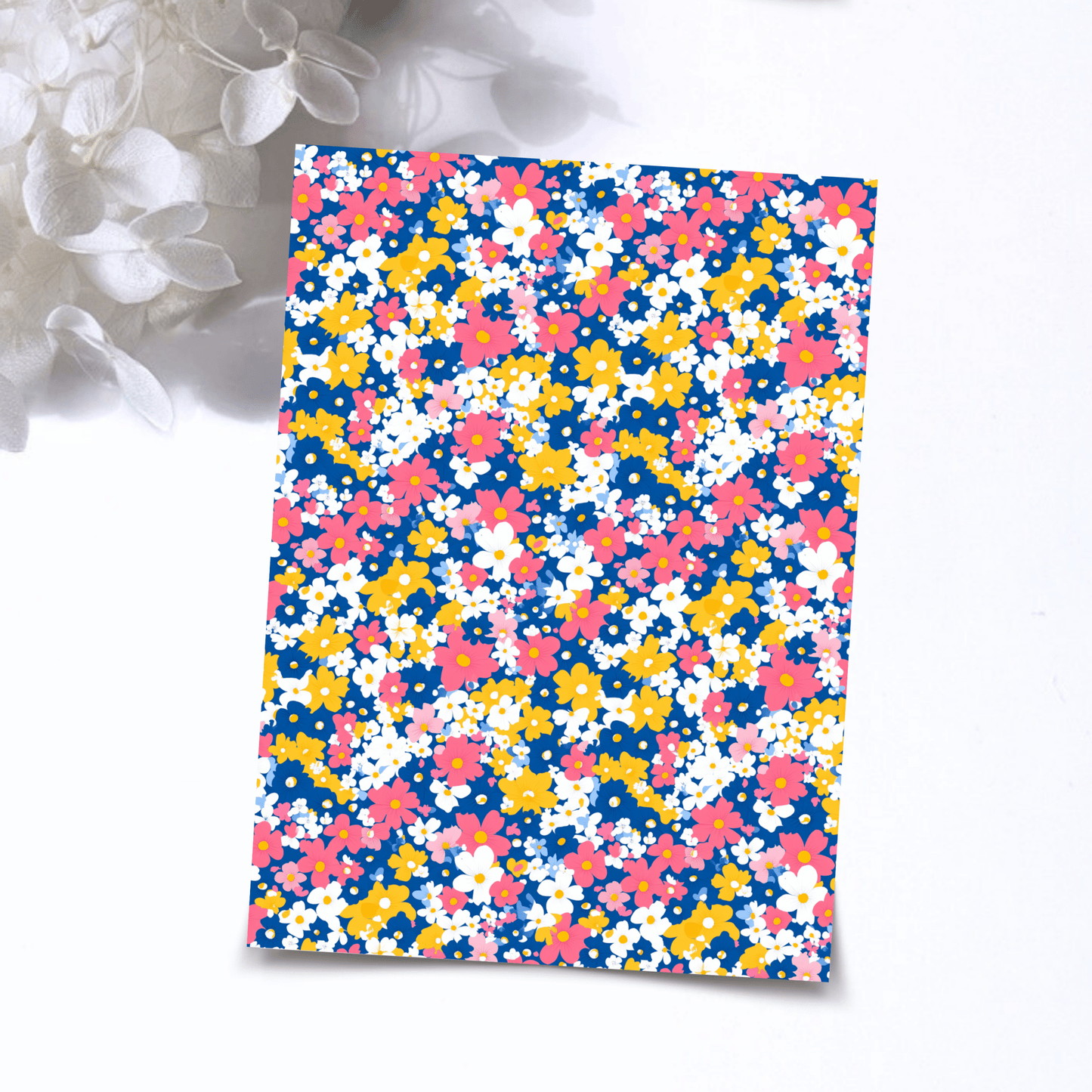 Transfer Paper – Retro Floral | Voor Polymeer Klei - Water Transfer Paper - 258 - S.I. Originals