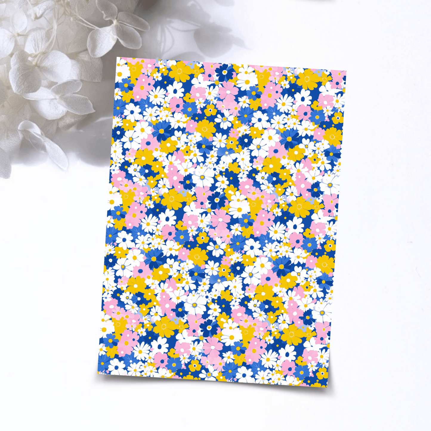 Transfer Paper – Retro Floral | Voor Polymeer Klei - Water Transfer Paper - 259 - S.I. Originals