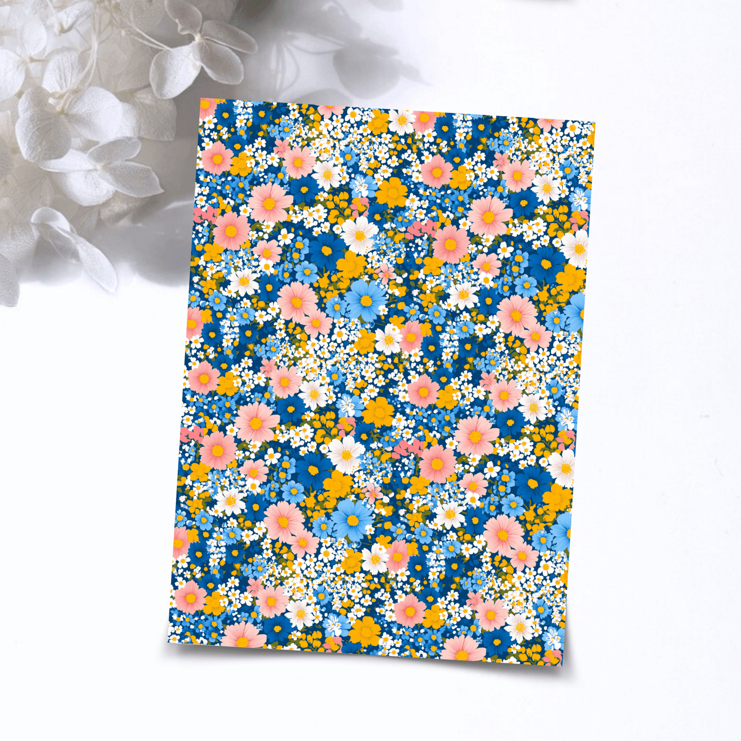 Transfer Paper – Retro Floral | Voor Polymeer Klei - Water Transfer Paper - 263 - S.I. Originals