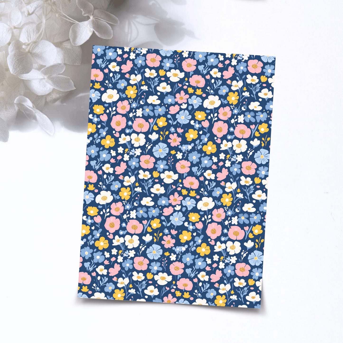 Transfer Paper – Retro Floral | Voor Polymeer Klei - Water Transfer Paper - 264 - S.I. Originals