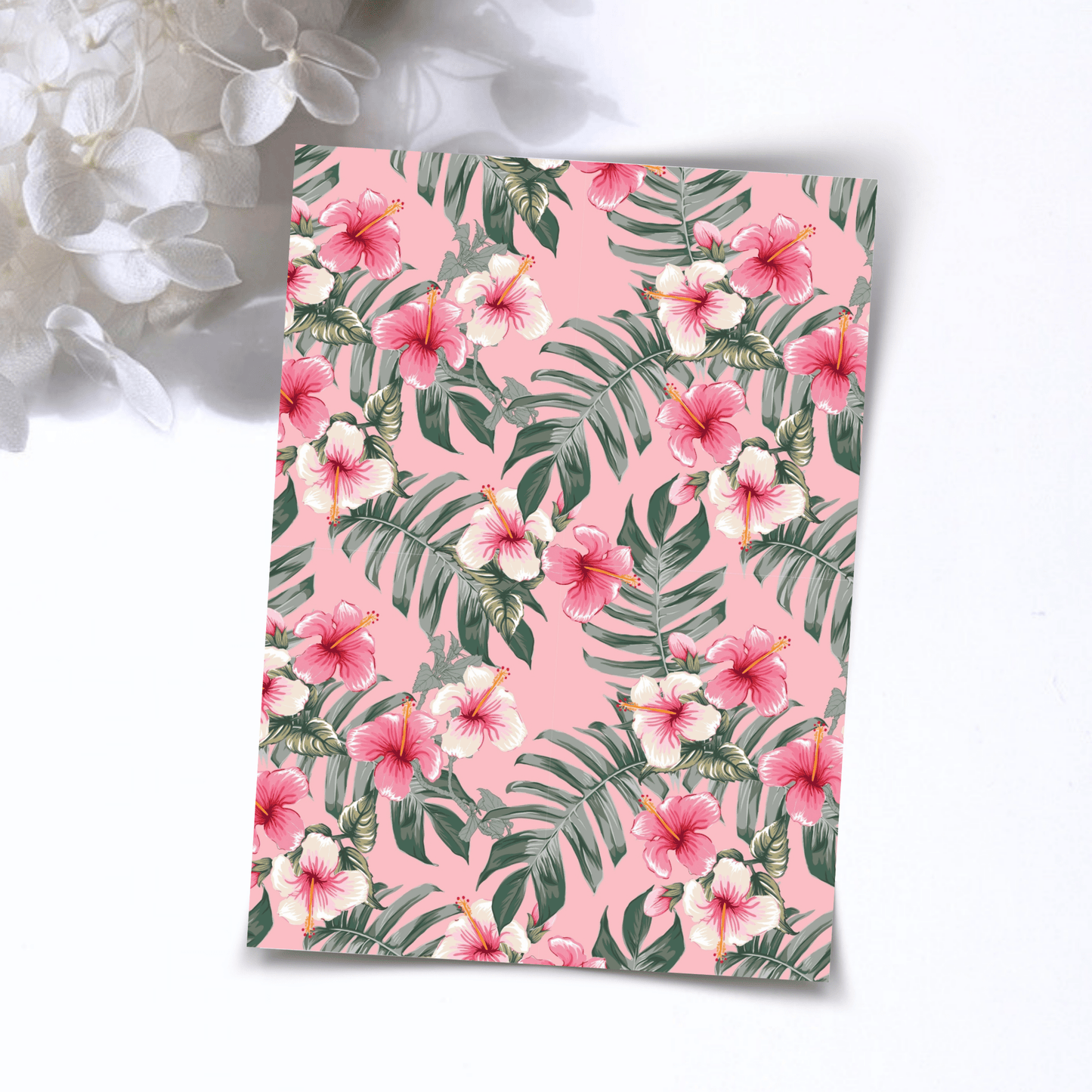 Transfer Paper – Retro Floral | Voor Polymeer Klei - Water Transfer Paper - S.I. Originals