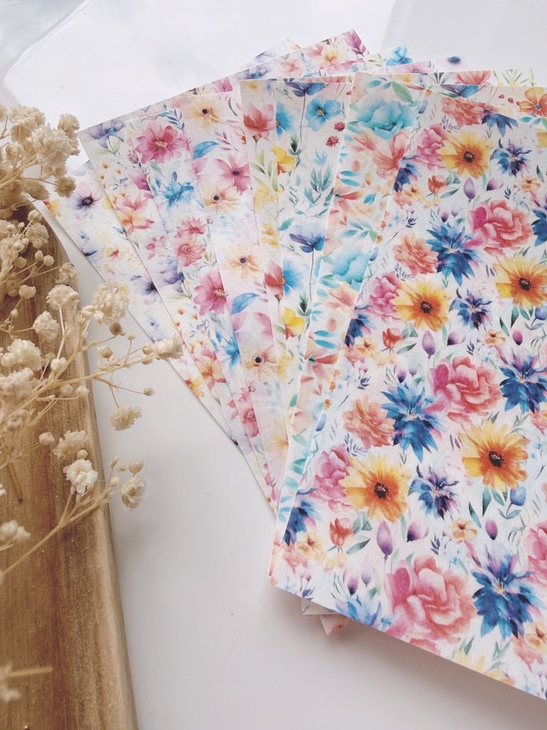 Transfer Paper - Spring Bundle | Voor Polymeer Klei - Water Transfer Paper - 2512 - b001 - S.I. Originals