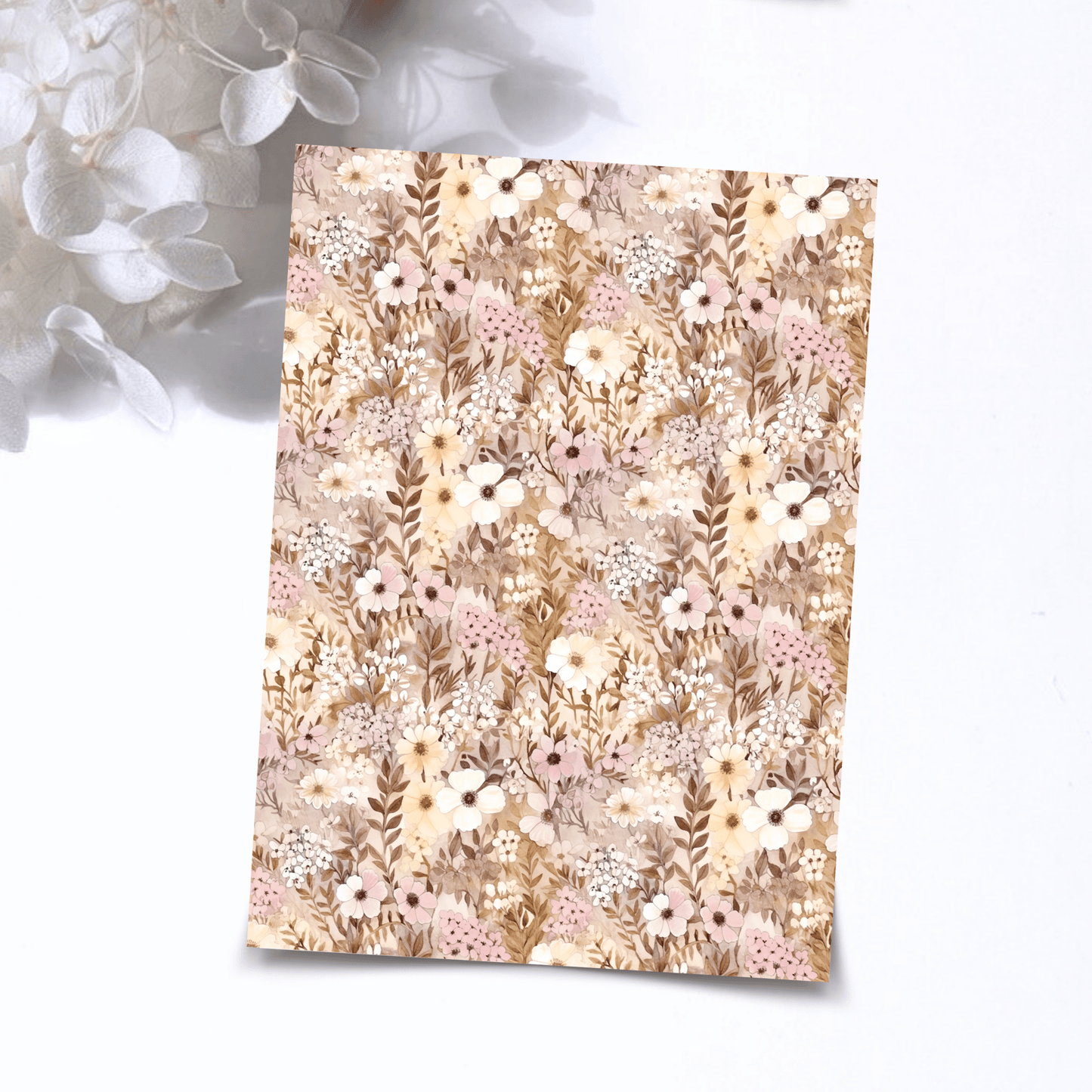 Transfer Paper – Vintage Meadow | Voor Polymeer Klei - Water Transfer Paper - 336 - S.I. Originals