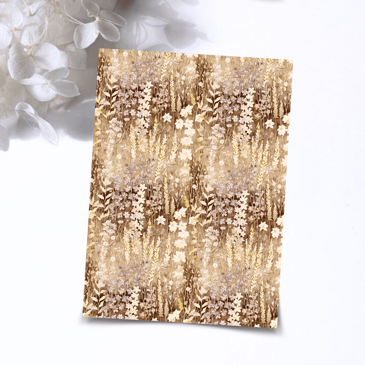 Transfer Paper – Vintage Meadow | Voor Polymeer Klei - Water Transfer Paper - 338 - S.I. Originals