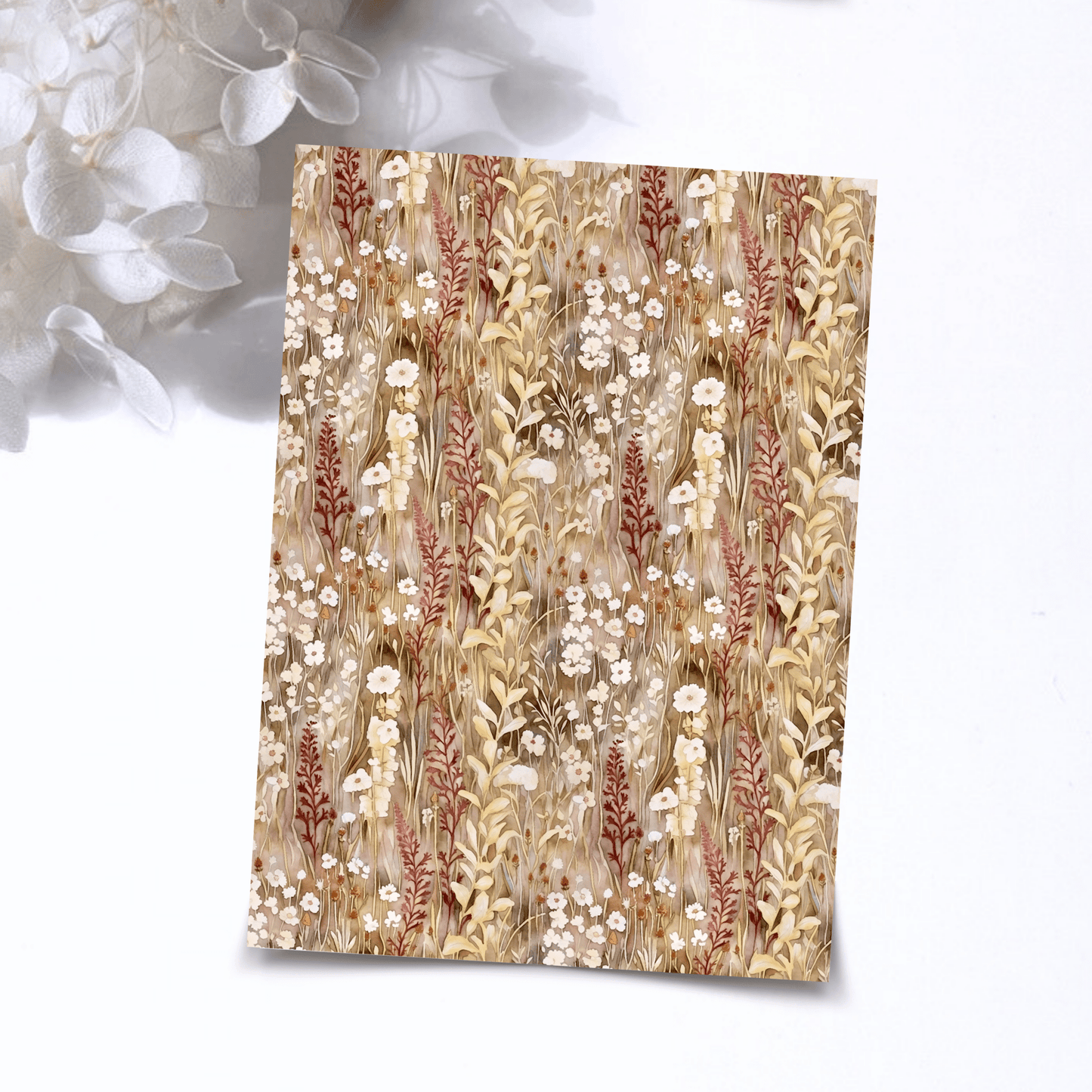 Transfer Paper – Vintage Meadow | Voor Polymeer Klei - Water Transfer Paper - 339 - S.I. Originals