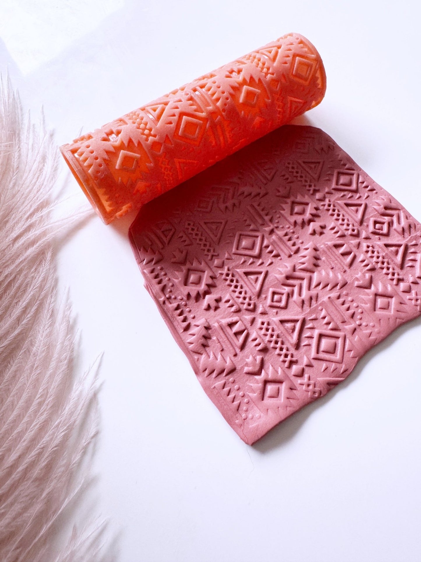 Tribal Geometric Texture Roller - S.I. Originals
