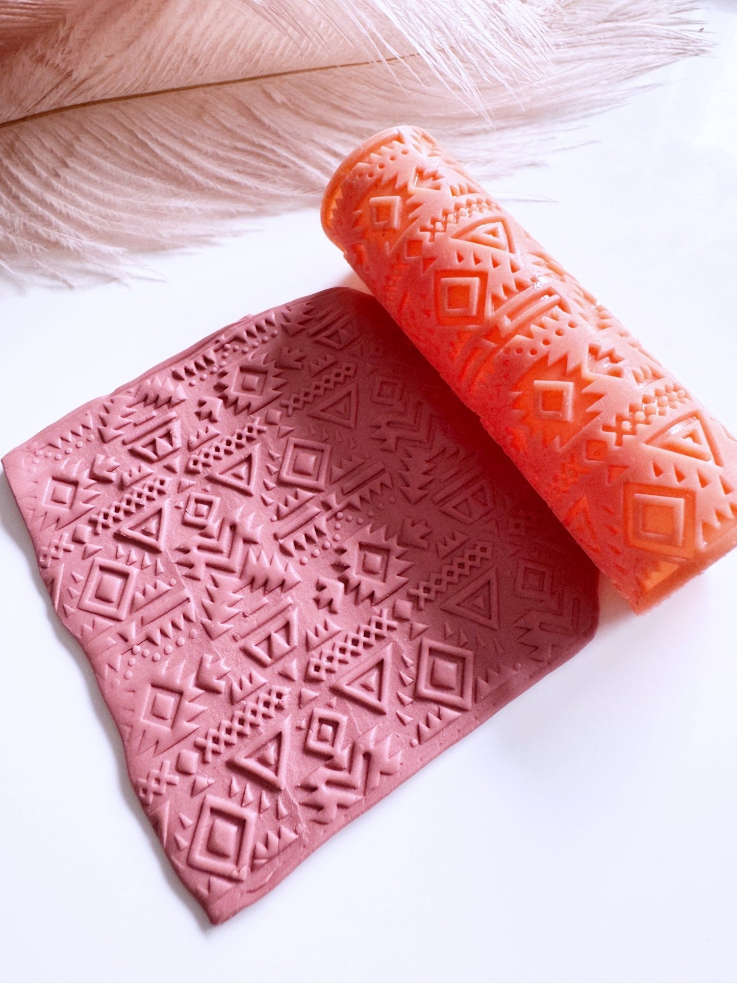Tribal Geometric Texture Roller - S.I. Originals