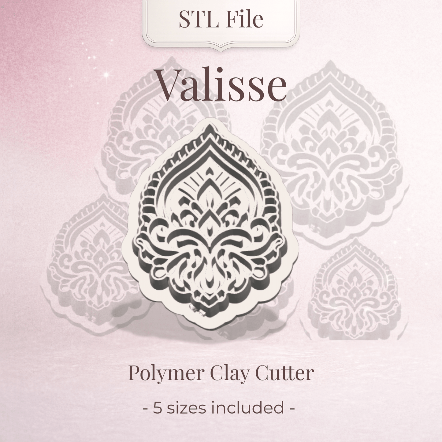 Valisse cutter - digital STL file - S.I. Originals