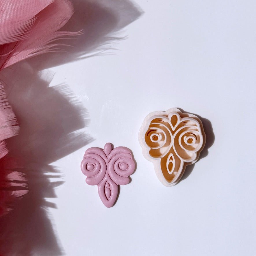 Winged Charm cutter - digital STL file - S.I. Originals