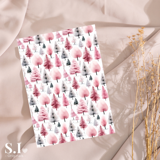 Transfer Paper - Christmas | Voor Polymeer Klei - Water Transfer Paper - 2510-118
