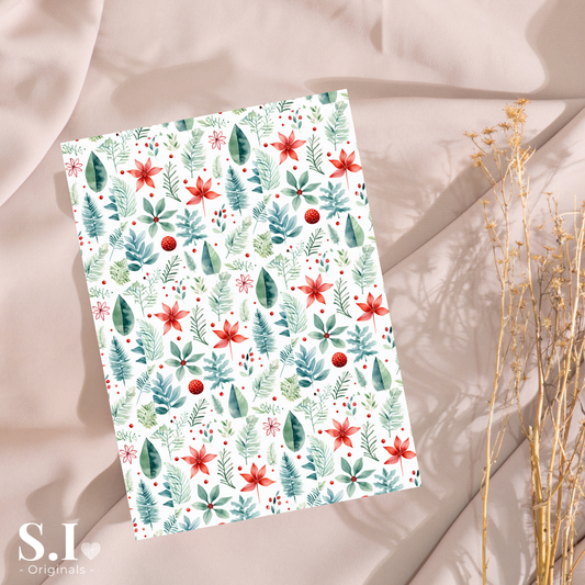 Transfer Paper - Christmas | Voor Polymeer Klei - Water Transfer Paper - 2510-119