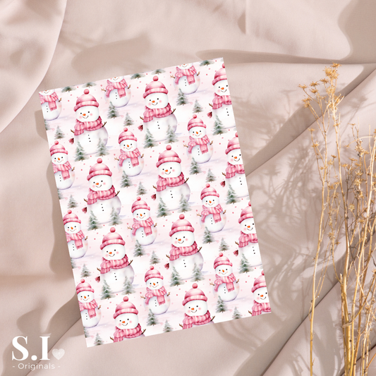 Transfer Paper - Christmas | Voor Polymeer Klei - Water Transfer Paper - 2510-131