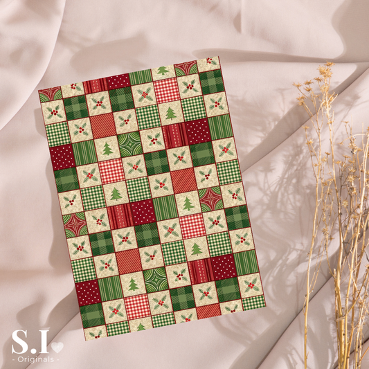 Transfer Paper - Christmas | Voor Polymeer Klei - Water Transfer Paper - 2510-137
