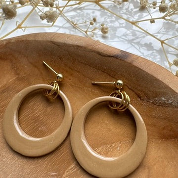 Lunar Hoops Oorbellen