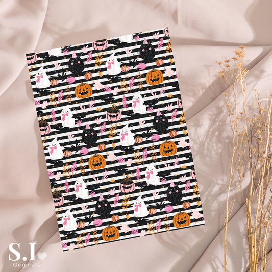 Transfer Paper – Halloween | Voor Polymeer Klei - Water Transfer Paper - 0925-038