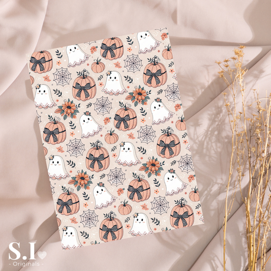 Transfer Paper – Halloween | Voor Polymeer Klei - Water Transfer Paper - 0925-047