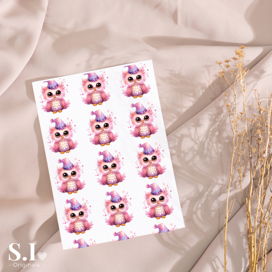 Transfer Paper – Halloween | Voor Polymeer Klei - Water Transfer Paper - 0925-057