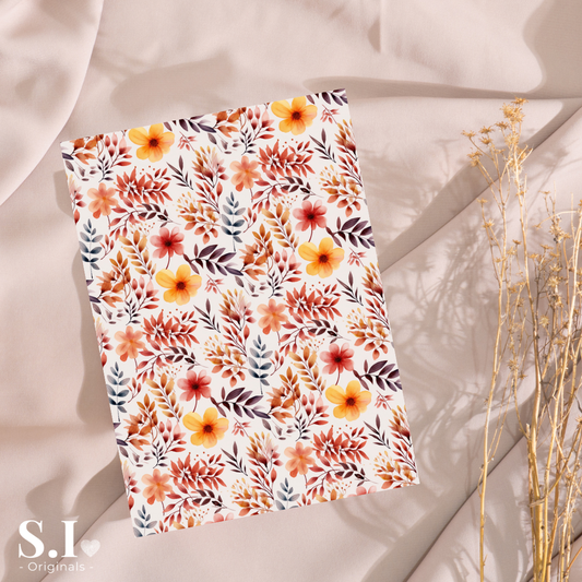 Transfer Paper - Autumn Floral | Voor Polymeer Klei - Water Transfer Paper - 0925-072