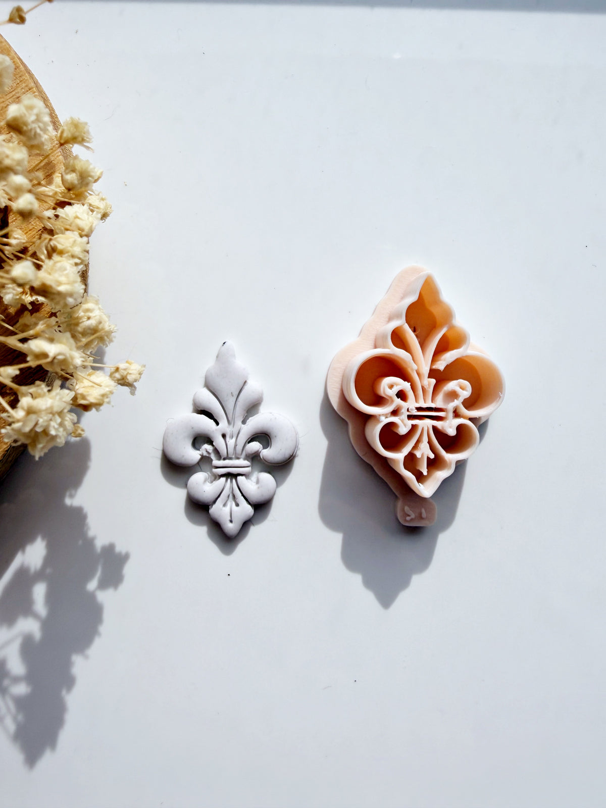 Fleur De Lis | Polymer Clay Imprint Cutter