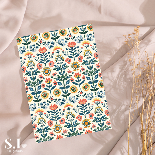 Transfer Paper - Nordic Tales | Voor Polymeer Klei - Water Transfer Paper - 0925-082