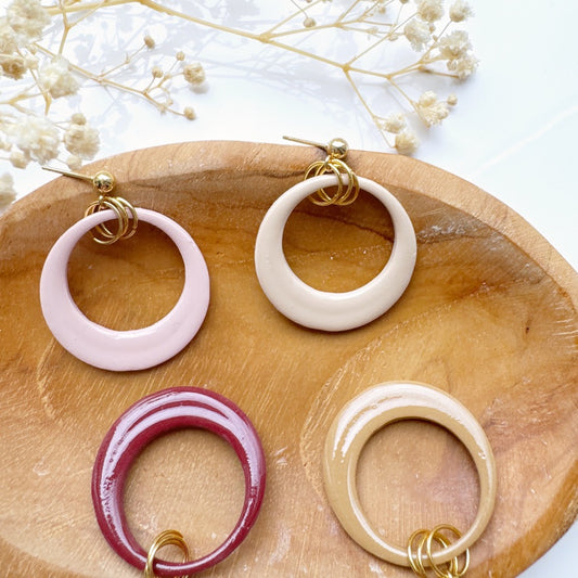 Lunar Hoops Oorbellen