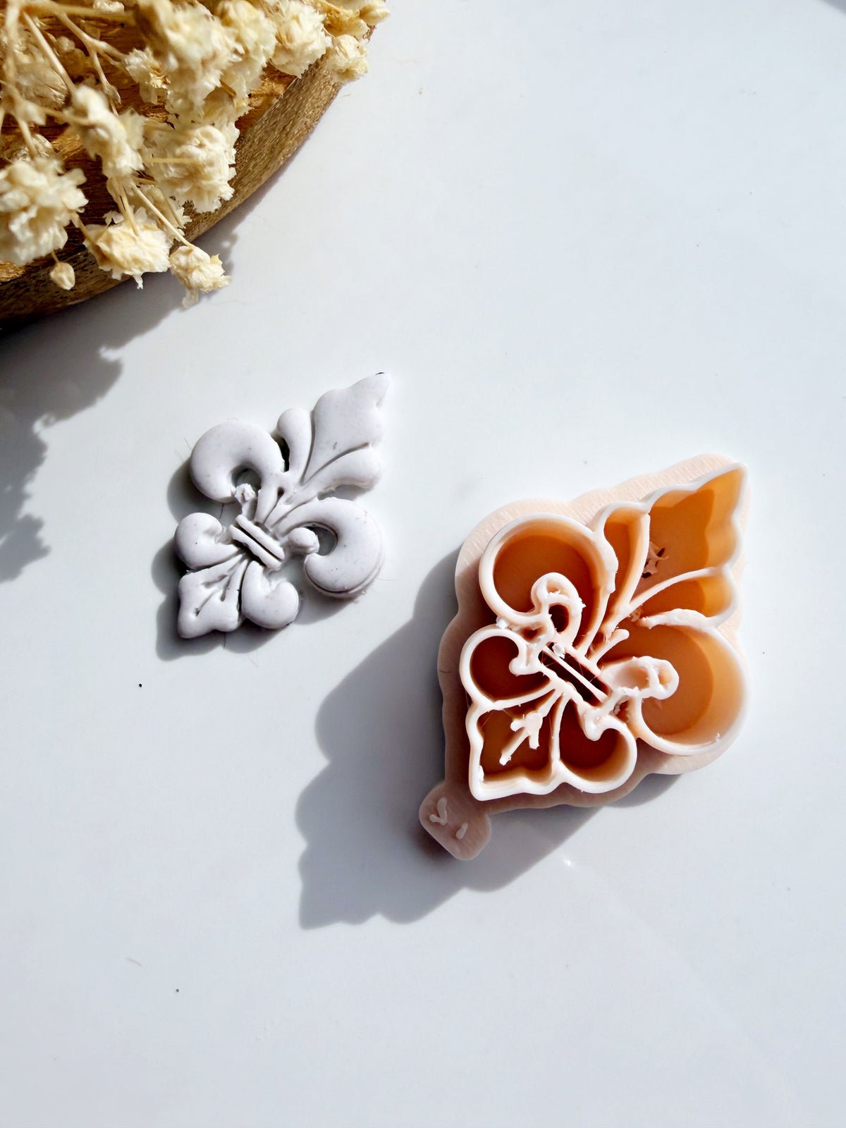 Fleur De Lis | Polymer Clay Imprint Cutter