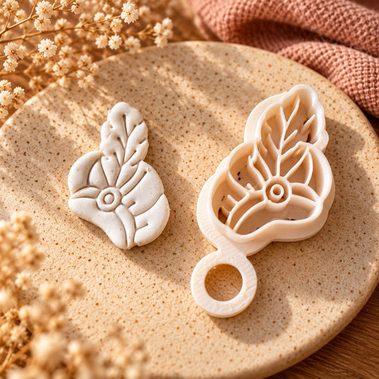 Pietenmuts Met Veer | Polymer Clay Imprint Cutter