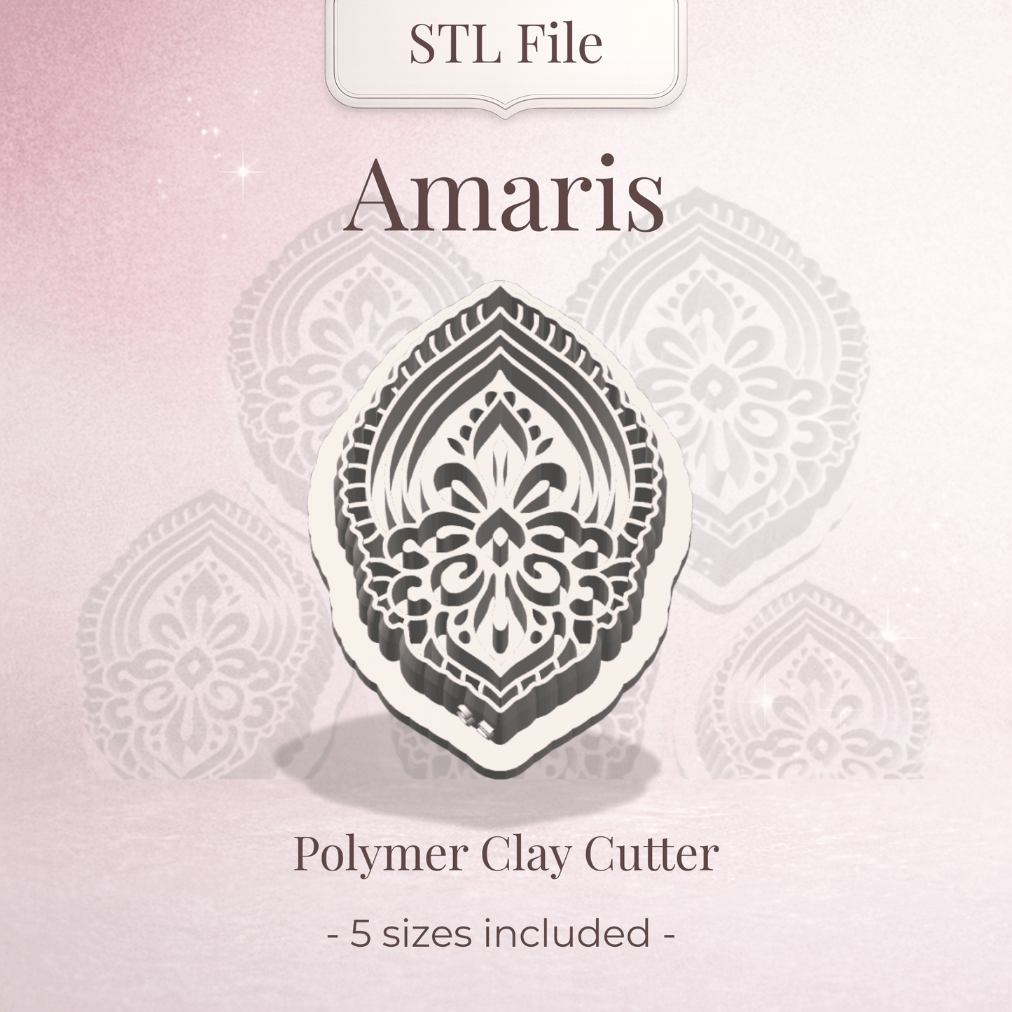Amaris cutter - digital STL file - S.I. Originals