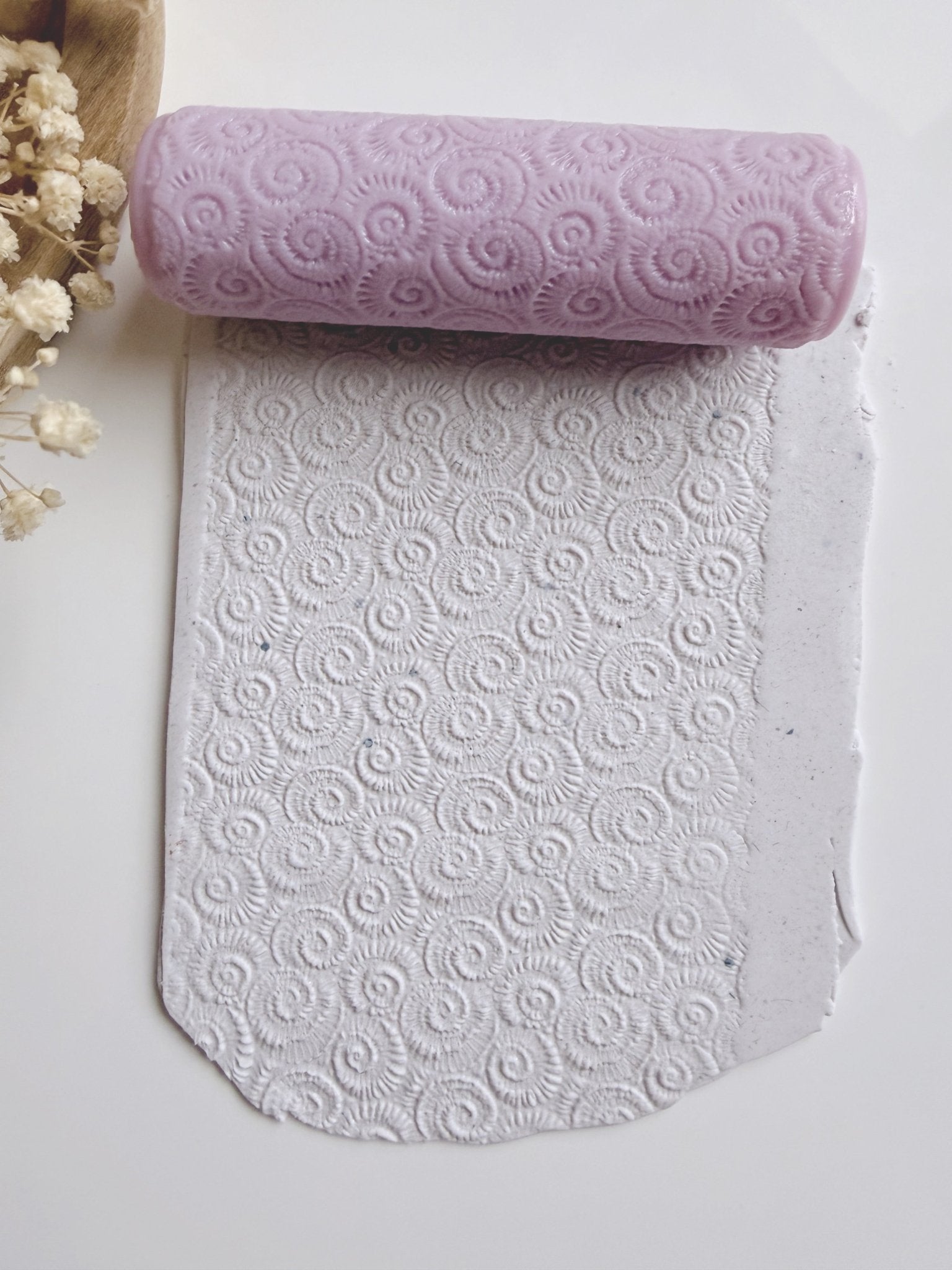 Ammoite Heart Texture Roller - S.I. Originals