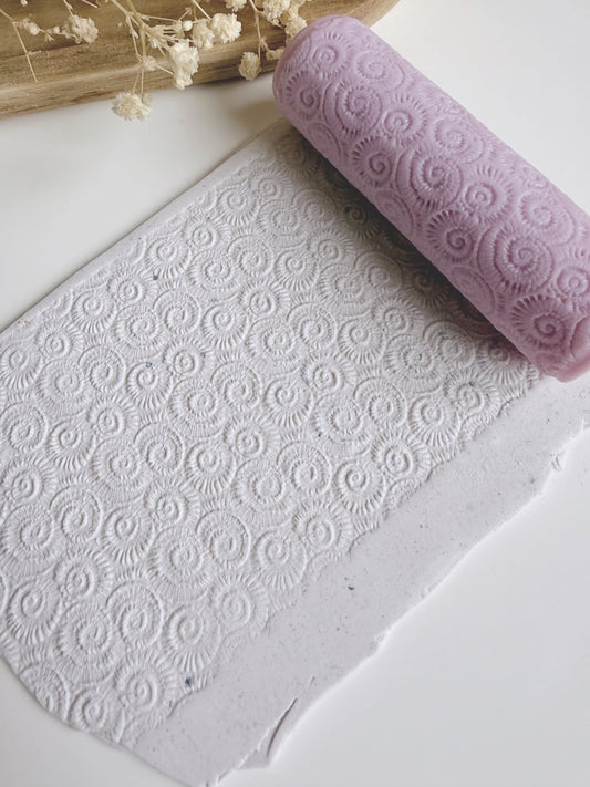 Ammoite Heart Texture Roller - S.I. Originals