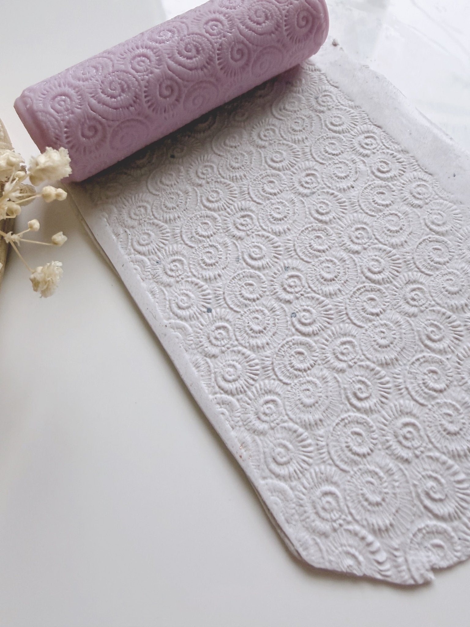 Ammoite Heart Texture Roller - S.I. Originals