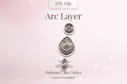 Arc Layer cutter - digital STL file - S.I. Originals