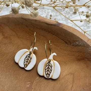 Autumn Pumpkin Oorbellen - S.I. Originals