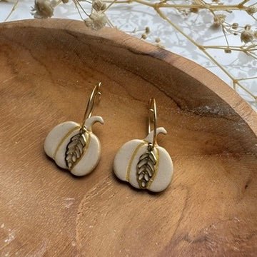 Autumn Pumpkin Oorbellen - S.I. Originals
