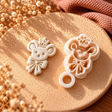 Mouse King | Polymer Clay Imprint Cutter