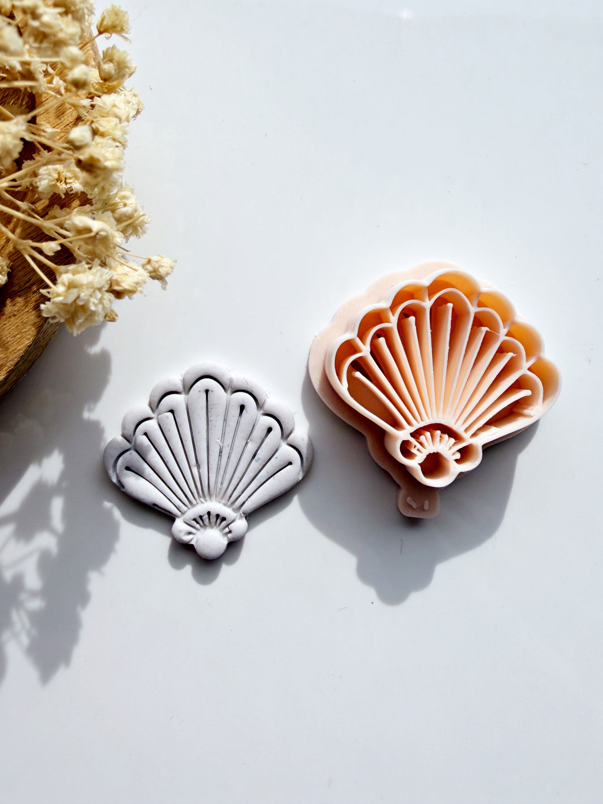 Elegy Fan | Victorian Polymer Clay Cutter
