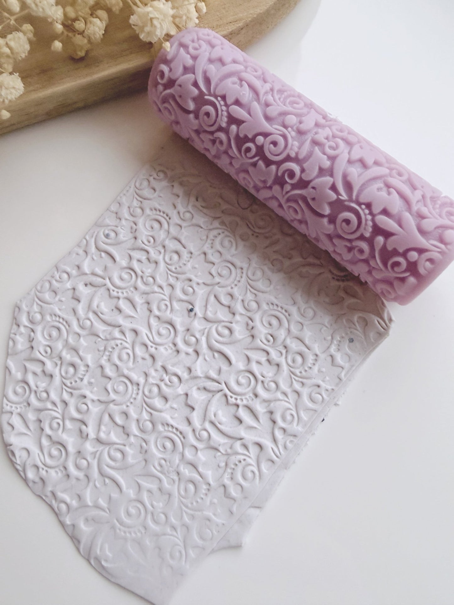 Barok Flowers Texture Roller - S.I. Originals