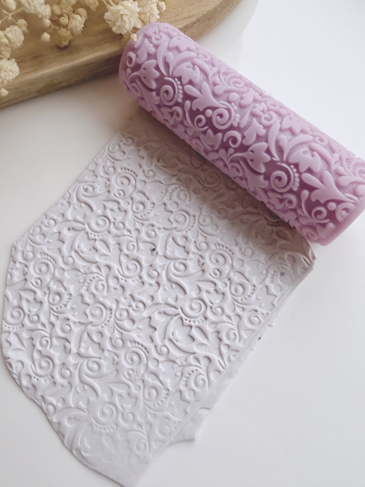 Barok Flowers Texture Roller - S.I. Originals